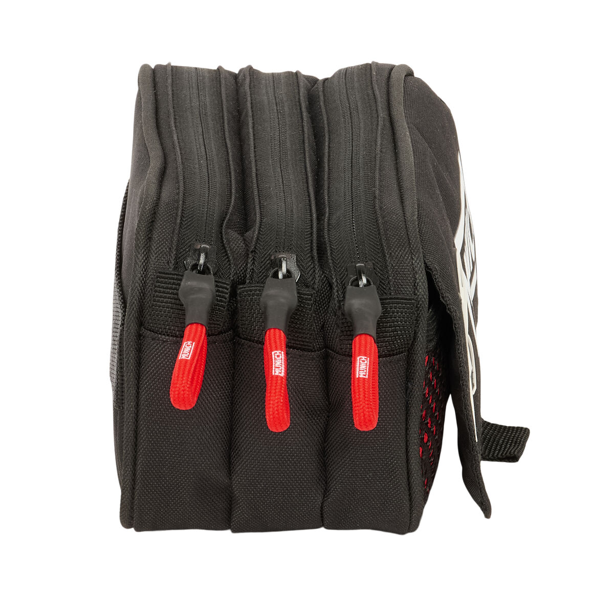 Portatodo Triple Munich Vulcan Negro 21,5 x 10 x 8 cm