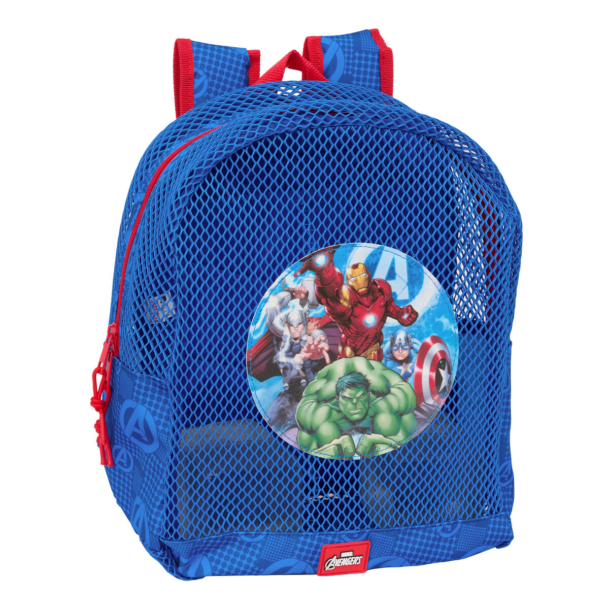 Mochila para la playa The Avengers Azul 30,5 x 24 x 18 cm Infantil