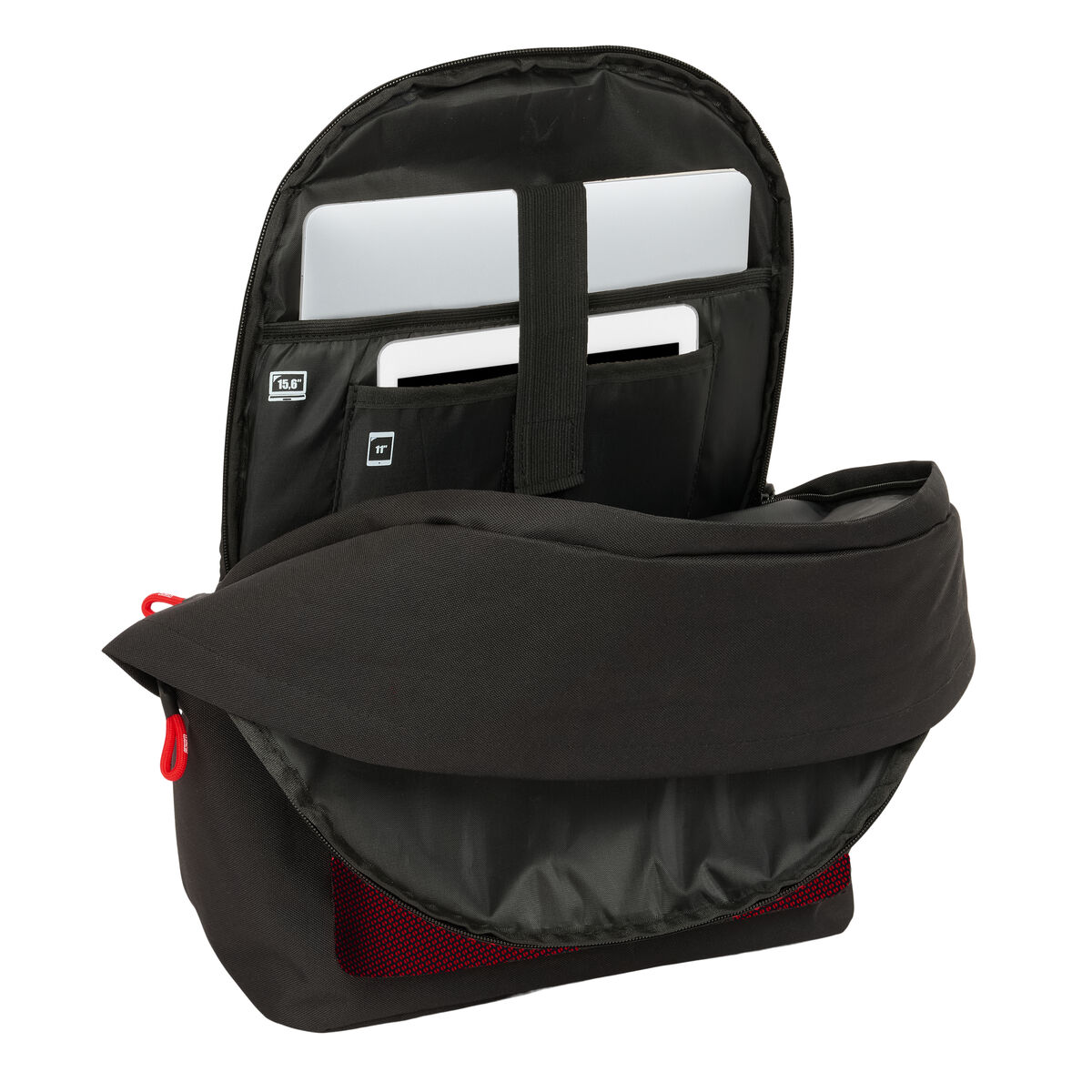 Mochila Escolar Munich +usb munich Negro 31 x 44 x 18 cm