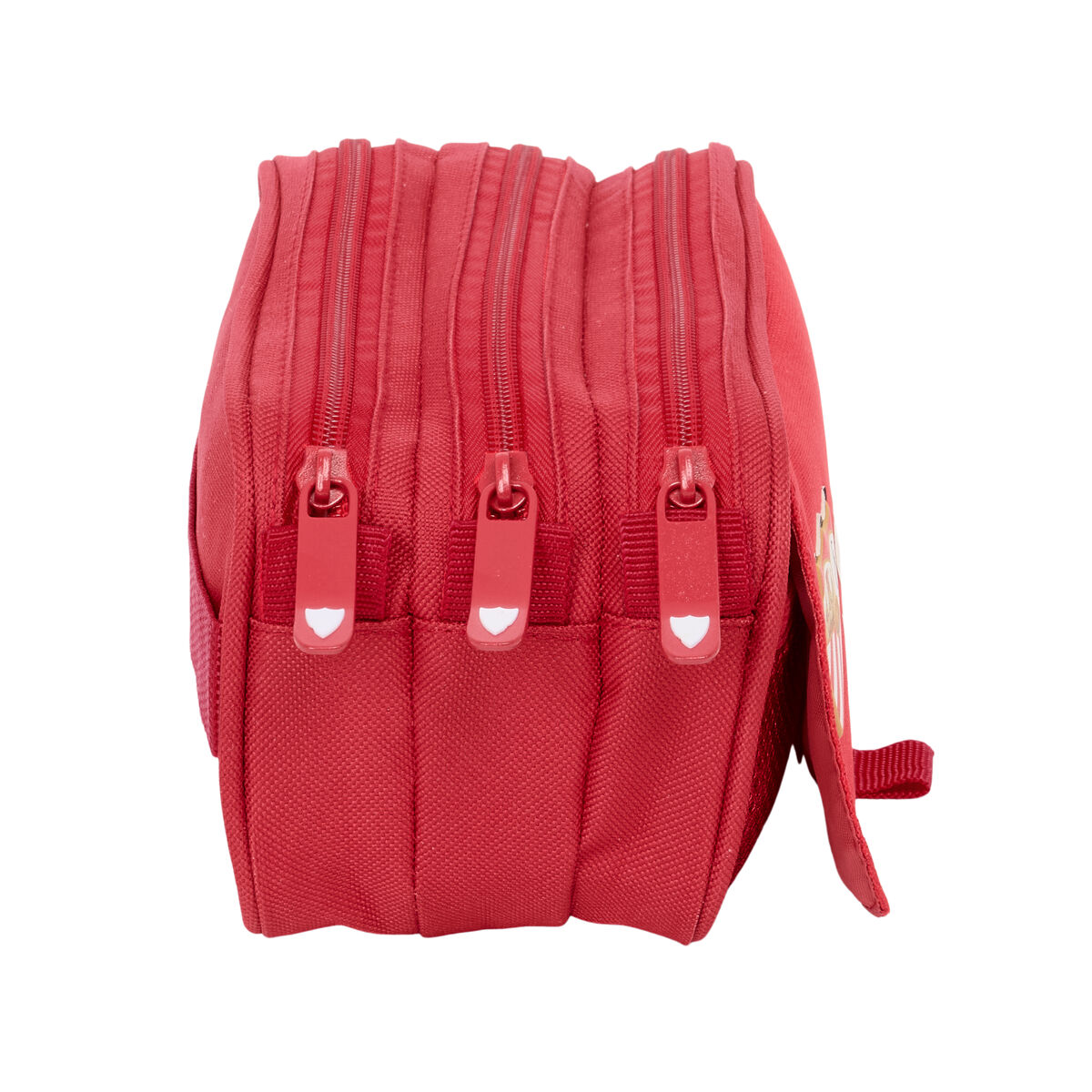 Portatodo Triple Sevilla Fútbol Club Rojo 21,5 x 10 x 8 cm