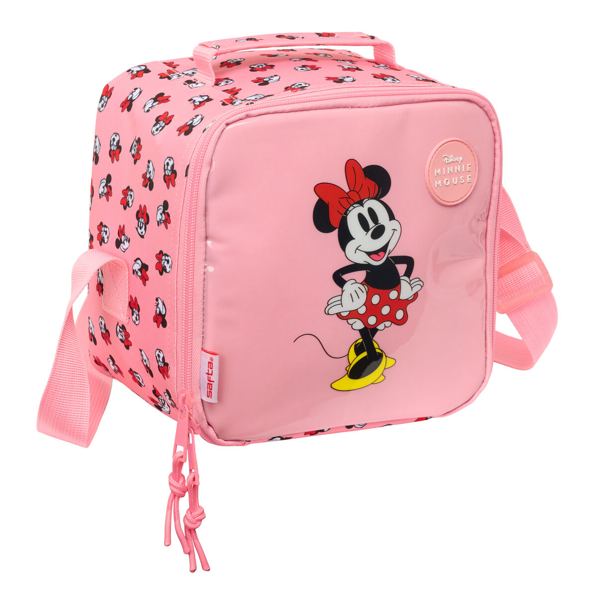 Portameriendas Térmico Minnie Mouse Beach Rosa 20 x 20 x 15 cm