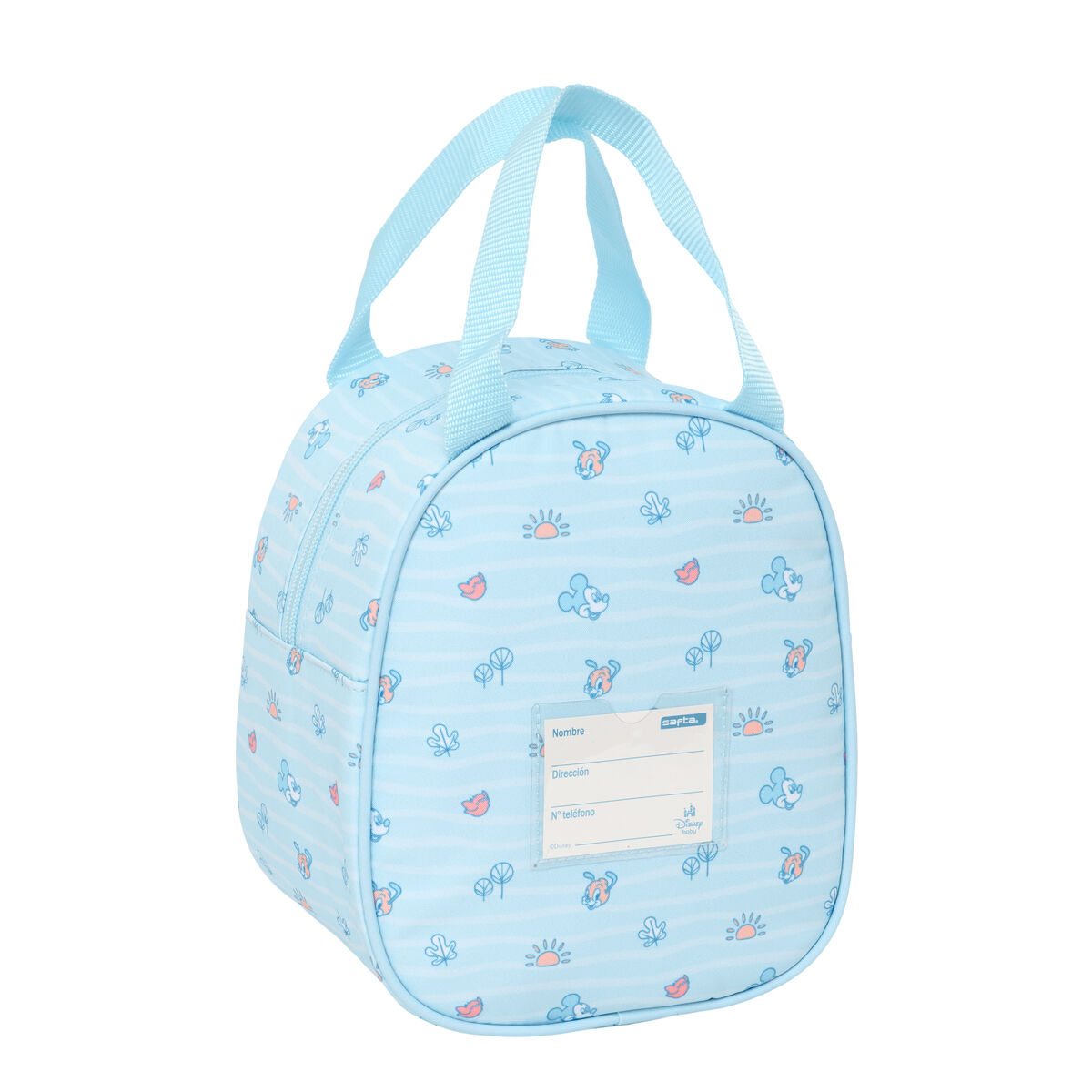Portameriendas Térmico Mickey Mouse Clubhouse Baby Azul 19 x 22 x 14 cm
