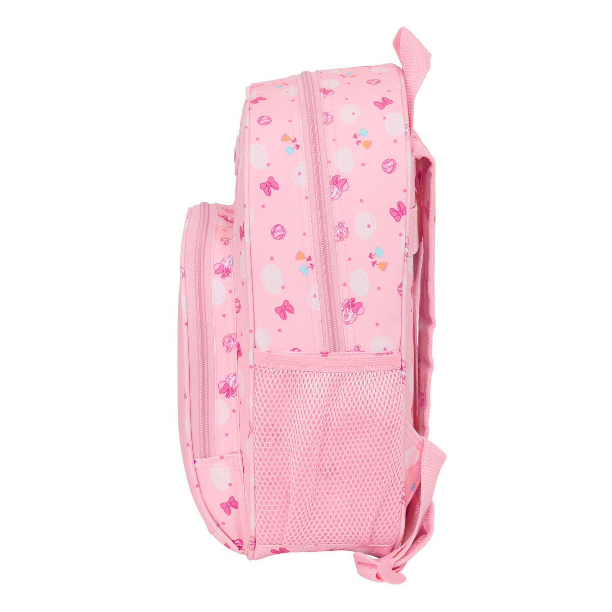 Mochila Infantil Minnie Mouse Baby Rosa 28 x 34 x 10 cm