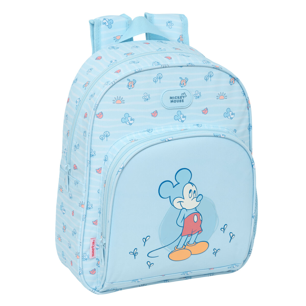 Mochila Infantil Mickey Mouse Clubhouse Baby Azul claro 28 x 34 x 10 cm