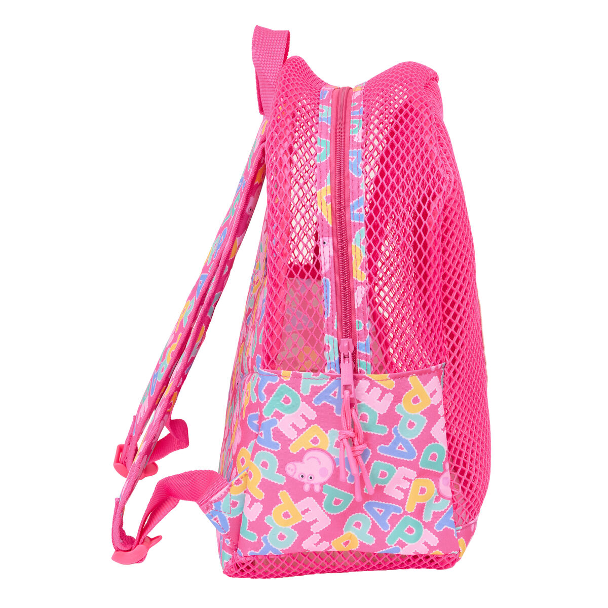 Mochila para la playa Peppa Pig Rosa 30,5 x 24 x 18 cm Infantil
