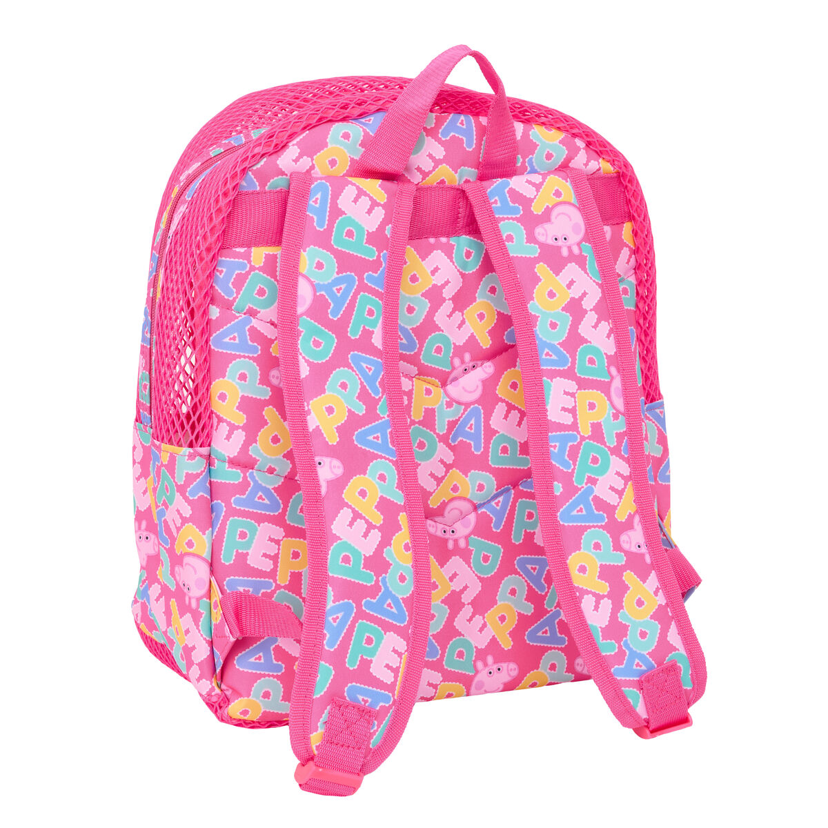 Mochila para la playa Peppa Pig Rosa 30,5 x 24 x 18 cm Infantil
