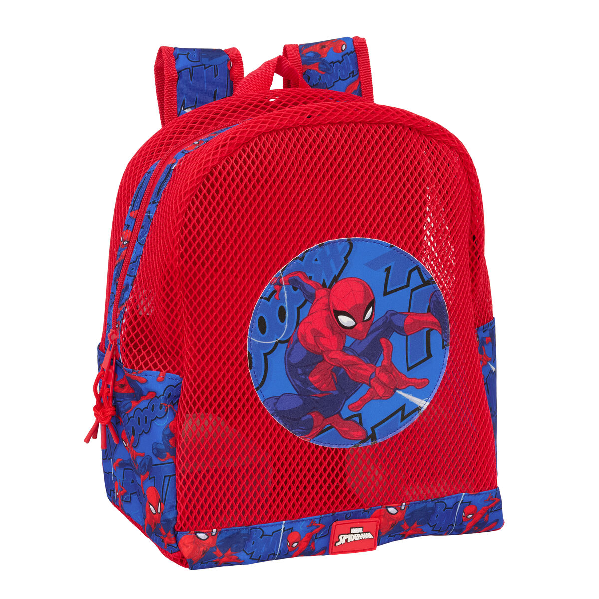 Mochila para la playa Spider-Man Azul Rojo 30,5 x 24 x 18 cm Infantil