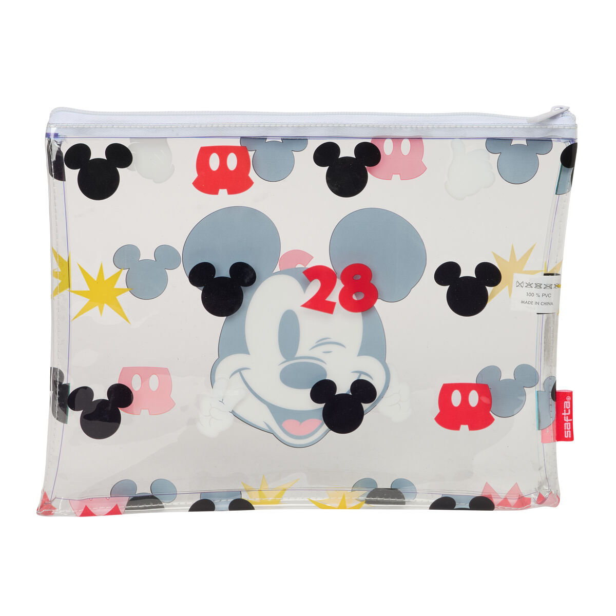 Bolsa de Playa Mickey Mouse Clubhouse Beach Multicolor Transparente