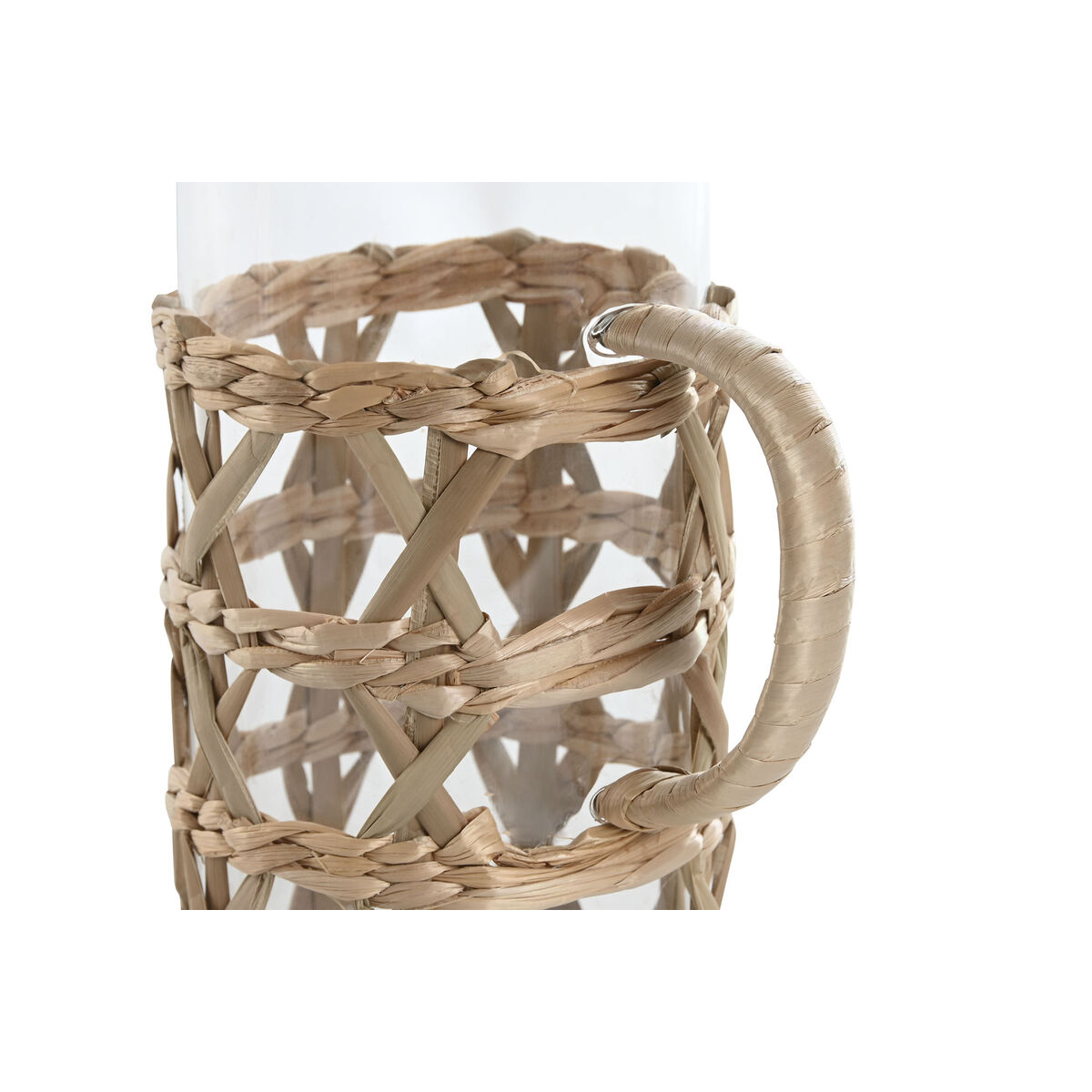 Jarra Home ESPRIT Natural Vidrio de Borosilicato Fibra 1,25 L