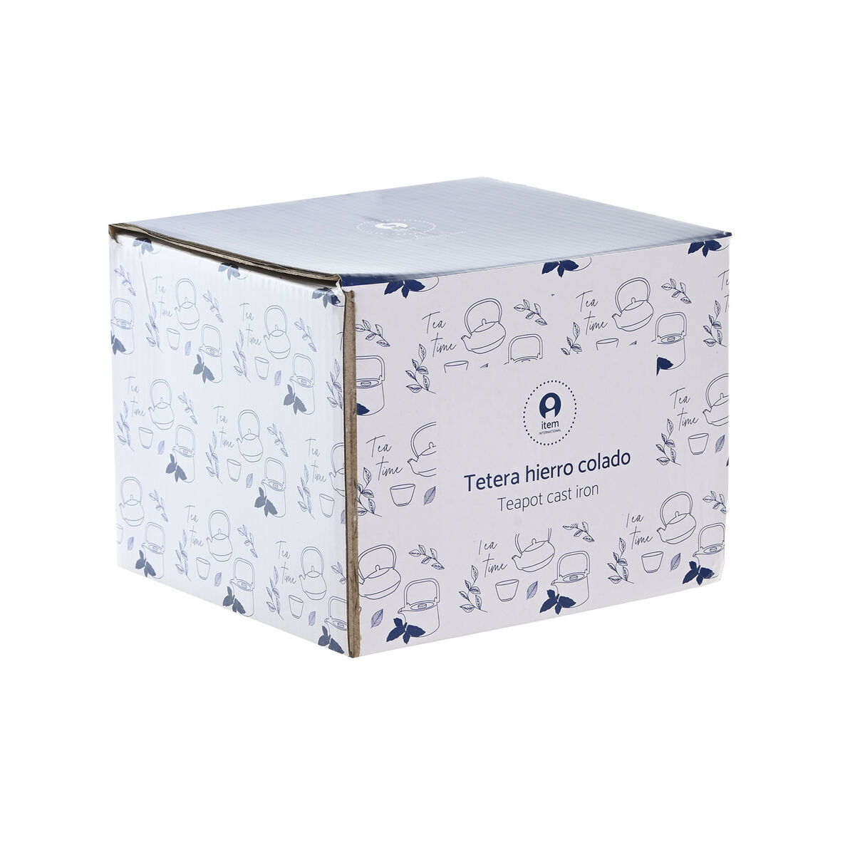 Tetera Home ESPRIT Negro Beige Acero Inoxidable Hierro 780 ml (2 Unidades)