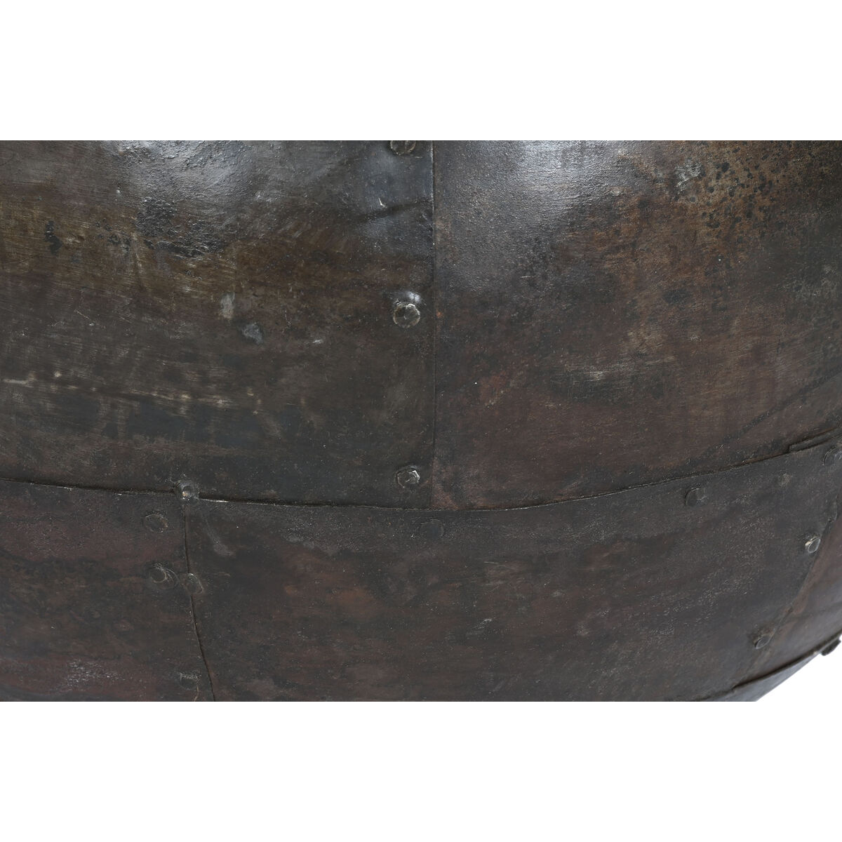 Jarrón Home ESPRIT Marrón Hierro 50 x 50 x 50 cm