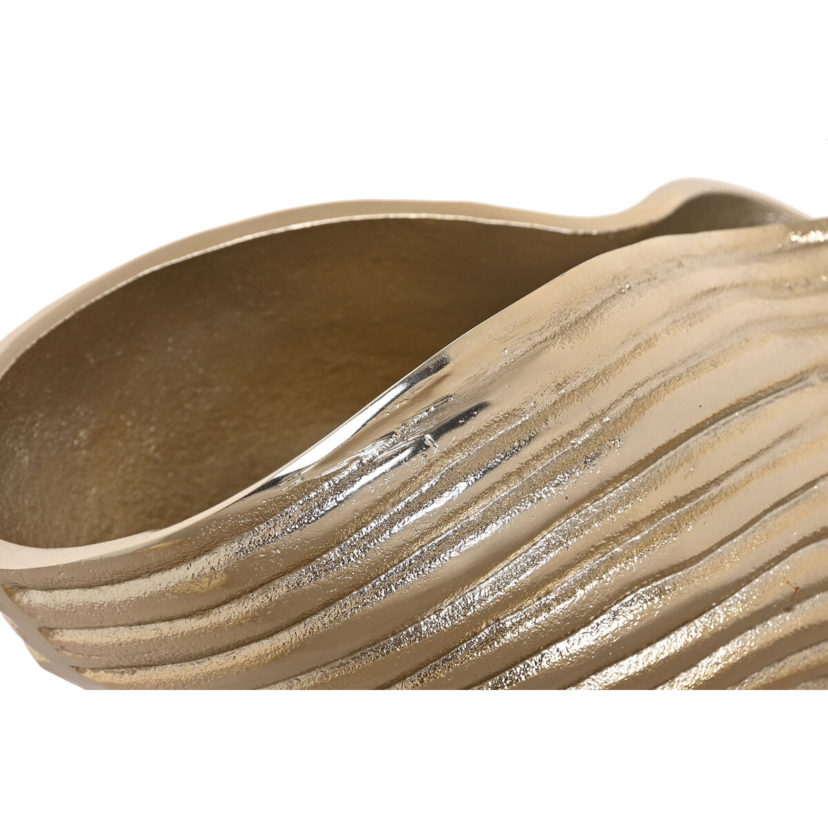 Centro de Mesa Home ESPRIT Dorado Aluminio 30 x 16 x 14 cm