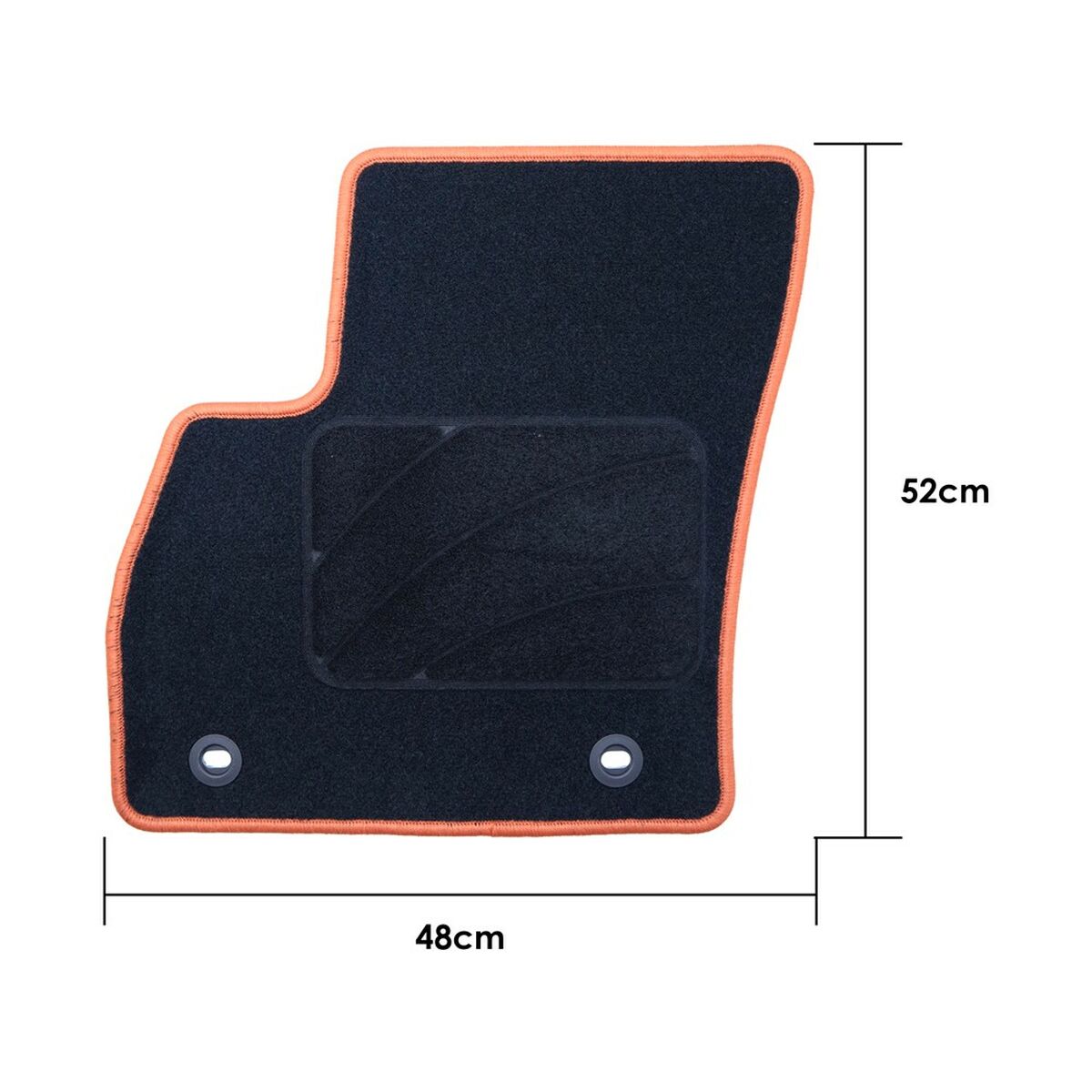 Set de Alfombrillas para Coche OCC Motorsport OCCCT0042YE CITROEN Nemo 5 Piezas