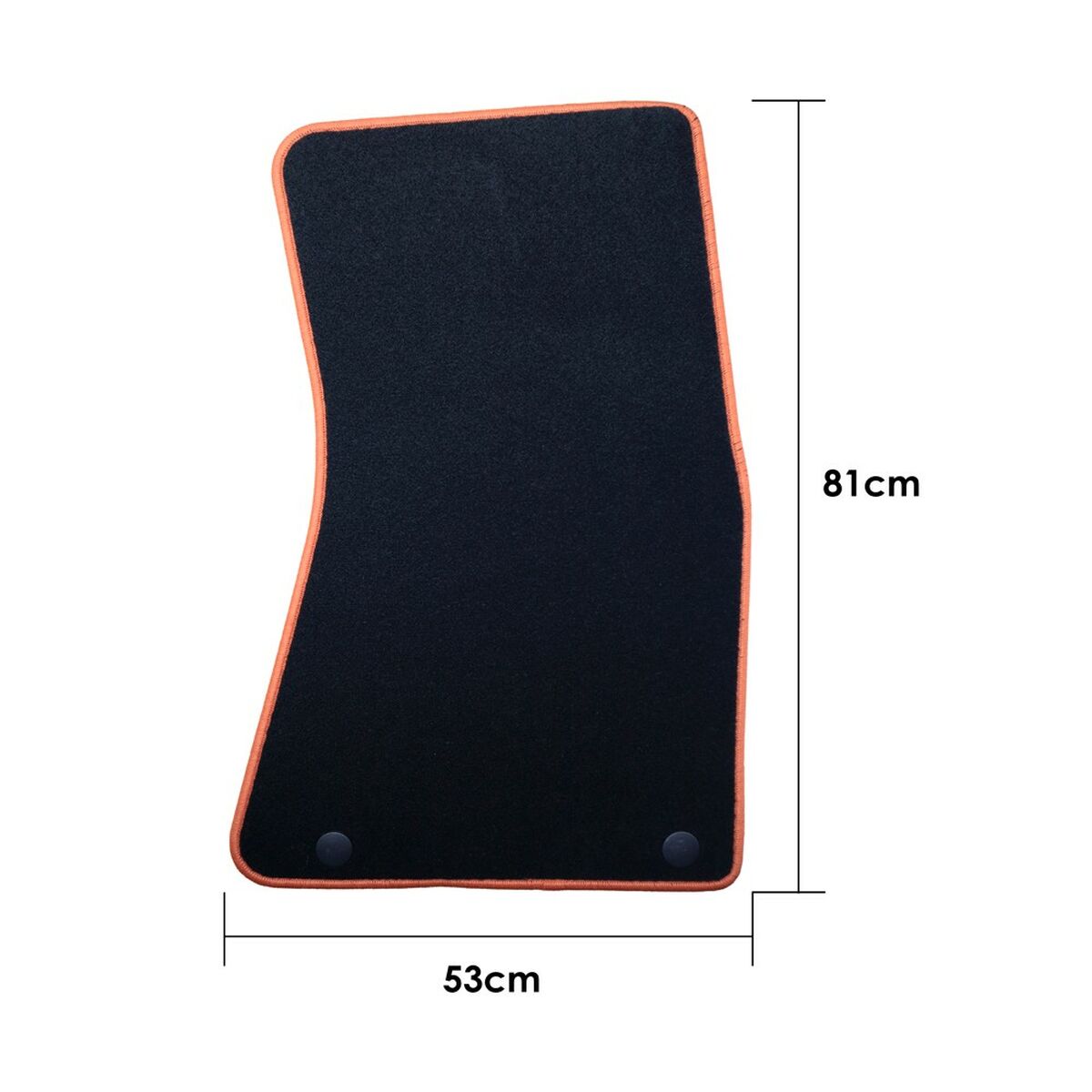 Set de Alfombrillas para Coche OCC Motorsport OCCBW0015YE Bmw E65 Serie 7 Corto 5 Piezas