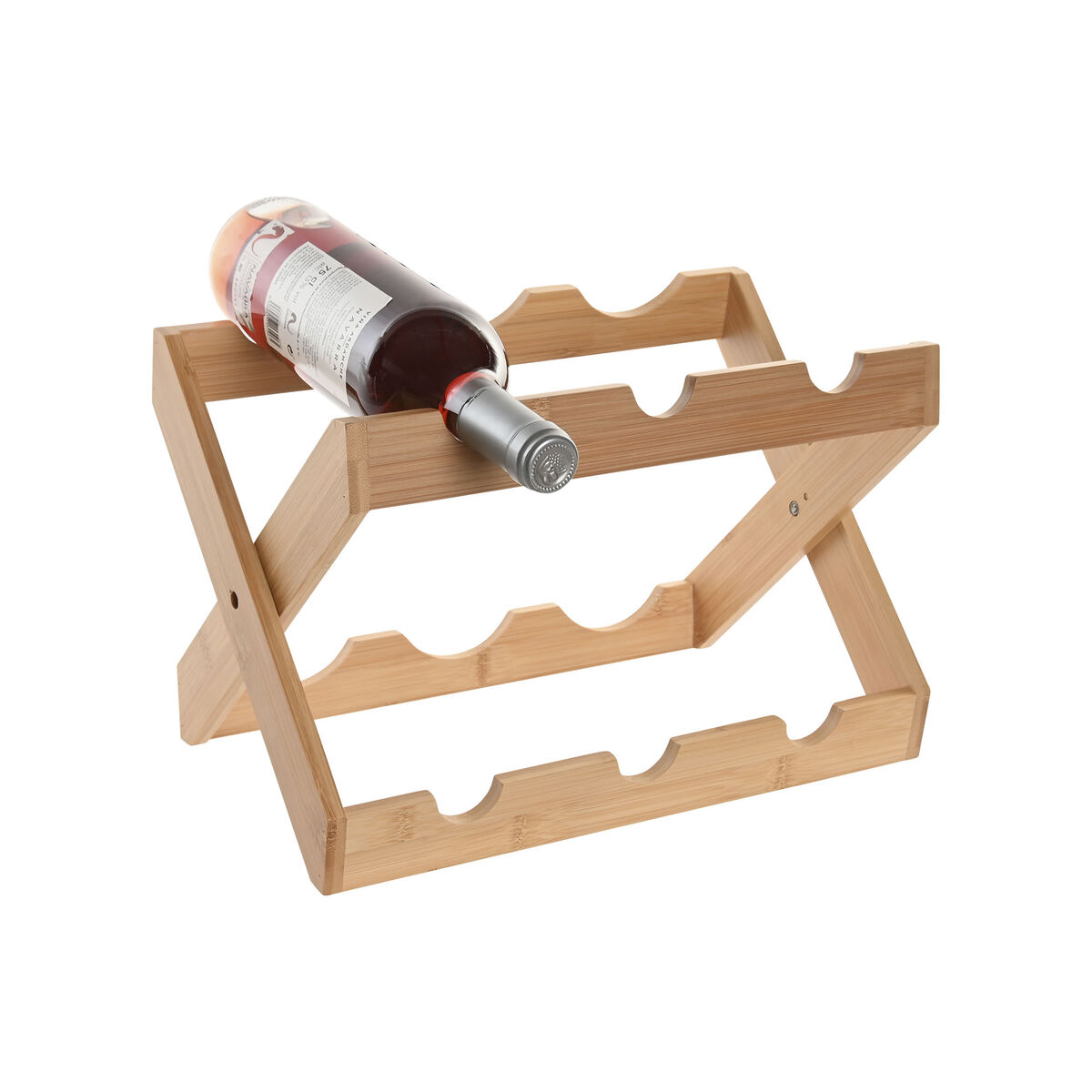 Botellero Home ESPRIT Natural 35,5 x 20 x 29,5 cm