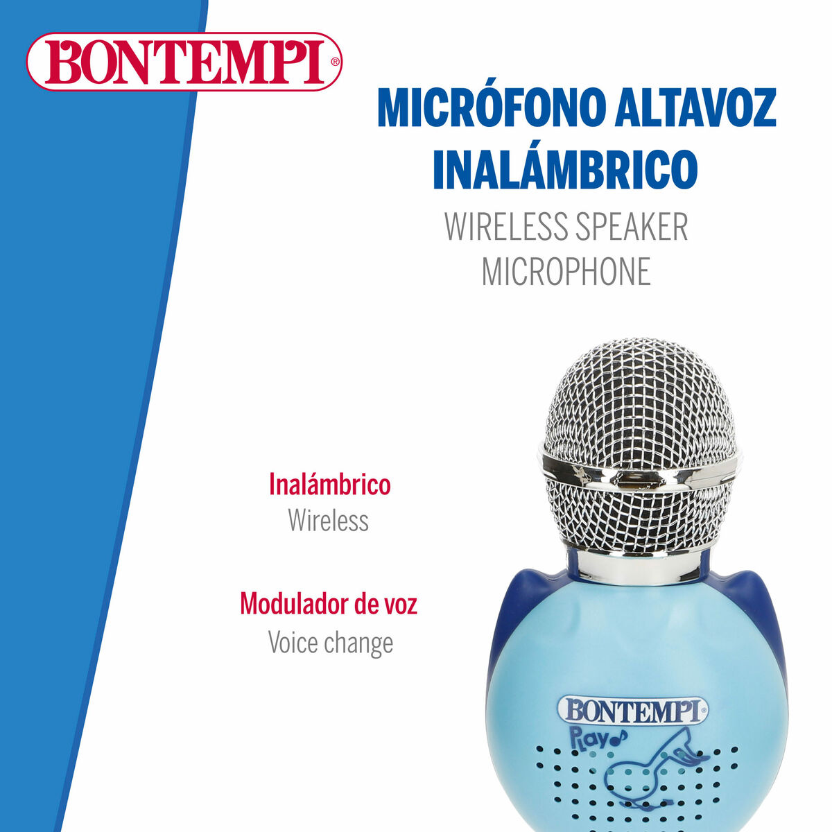 Micrófono Karaoke Bontempi 6 Unidades