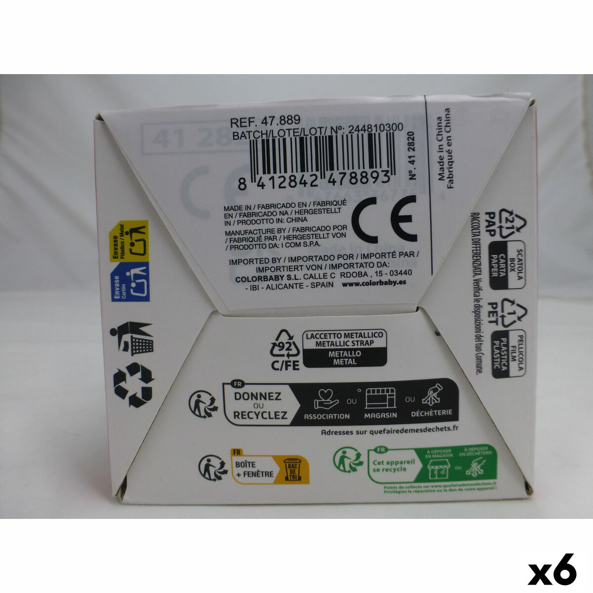 Micrófono Karaoke Bontempi 6 Unidades