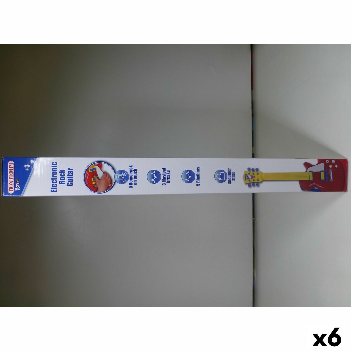 Guitarra Infantil Bontempi 20 x 56 x 4 cm (6 Unidades)