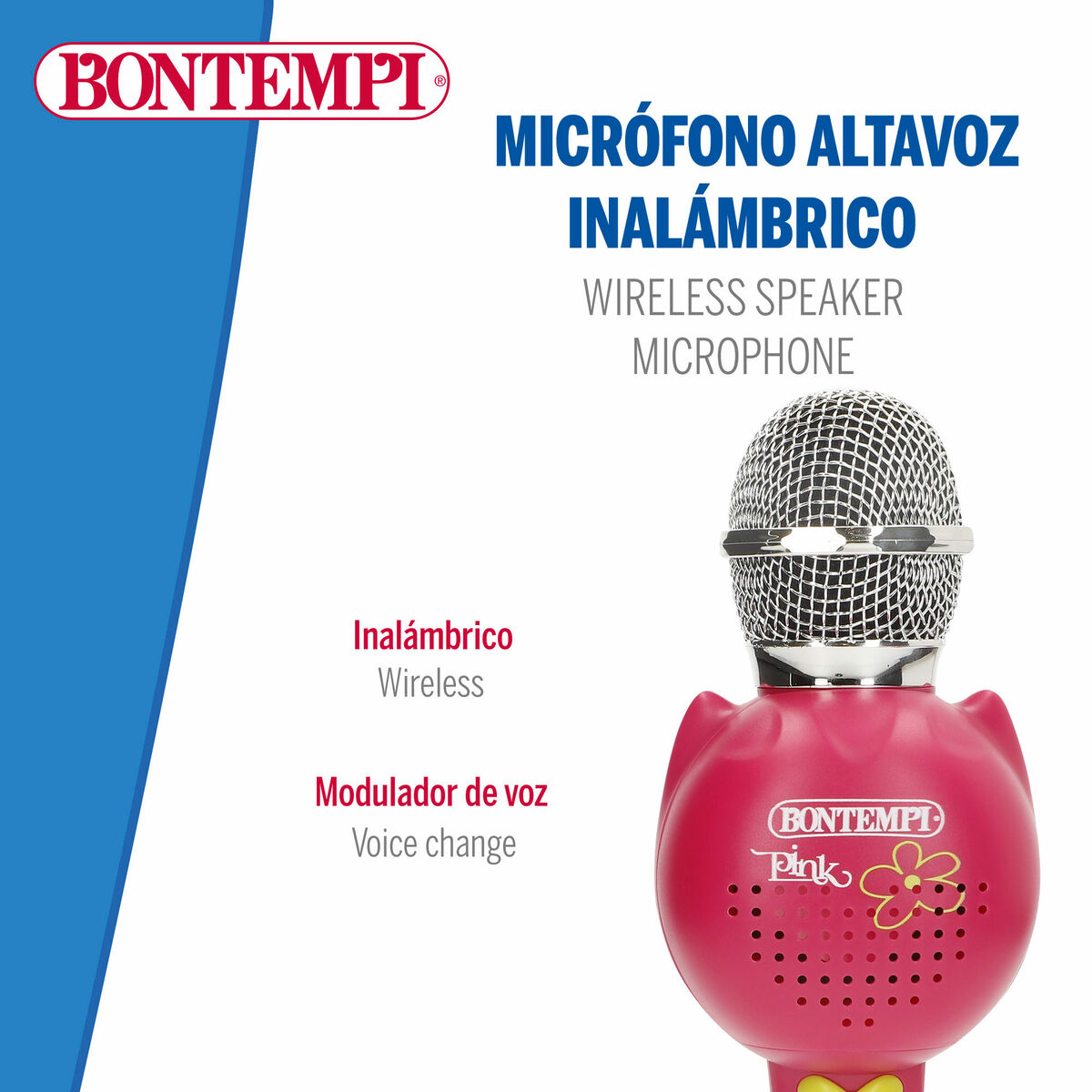 Micrófono Karaoke Bontempi 6 Unidades