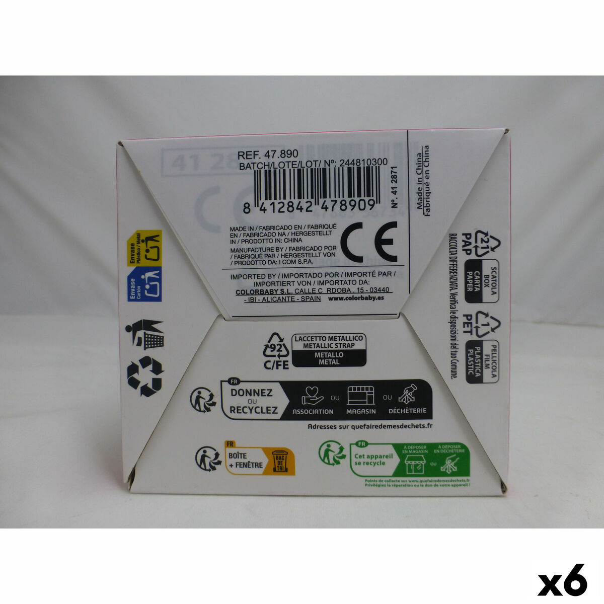 Micrófono Karaoke Bontempi 6 Unidades