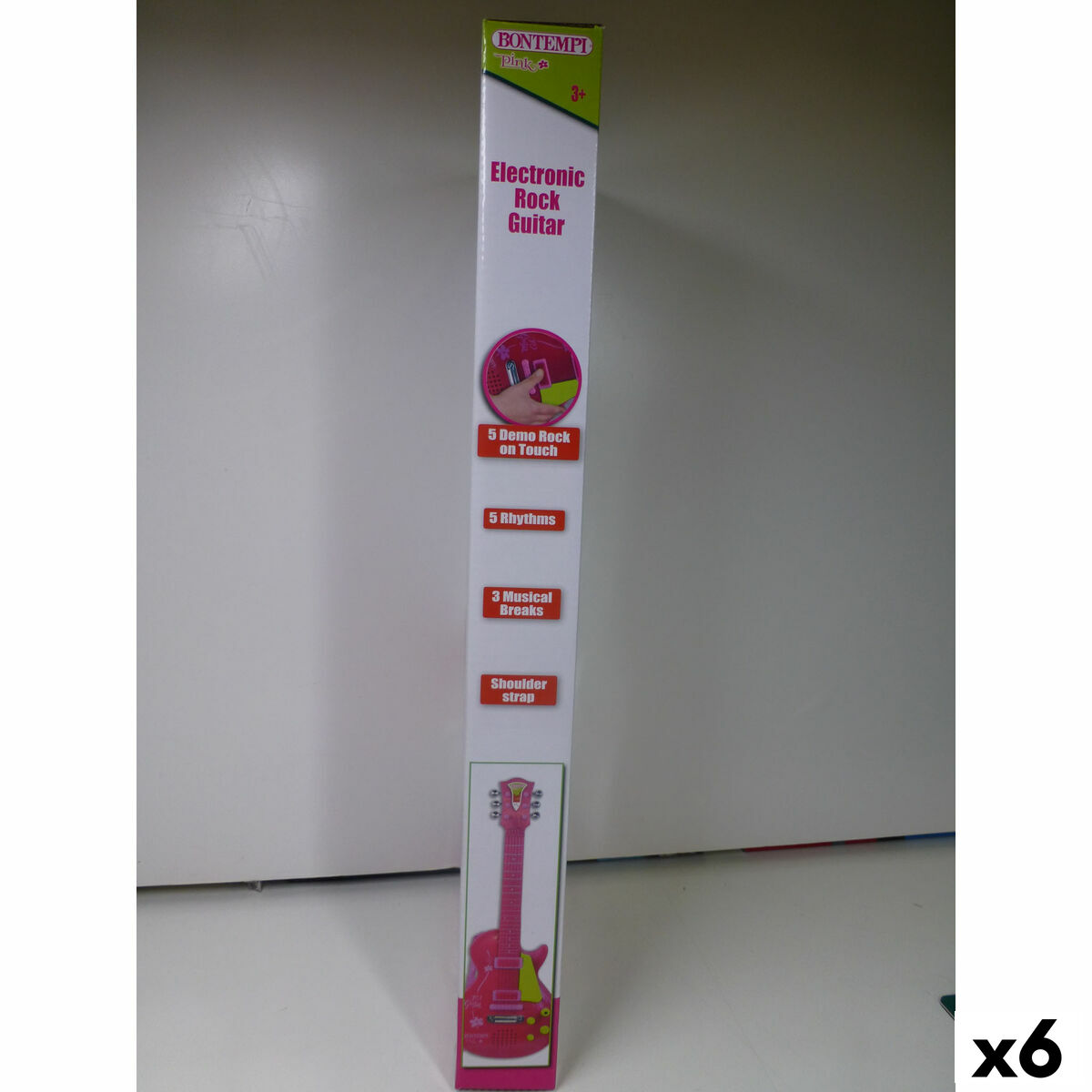 Guitarra Infantil Bontempi 20 x 56 x 4 cm (6 Unidades)