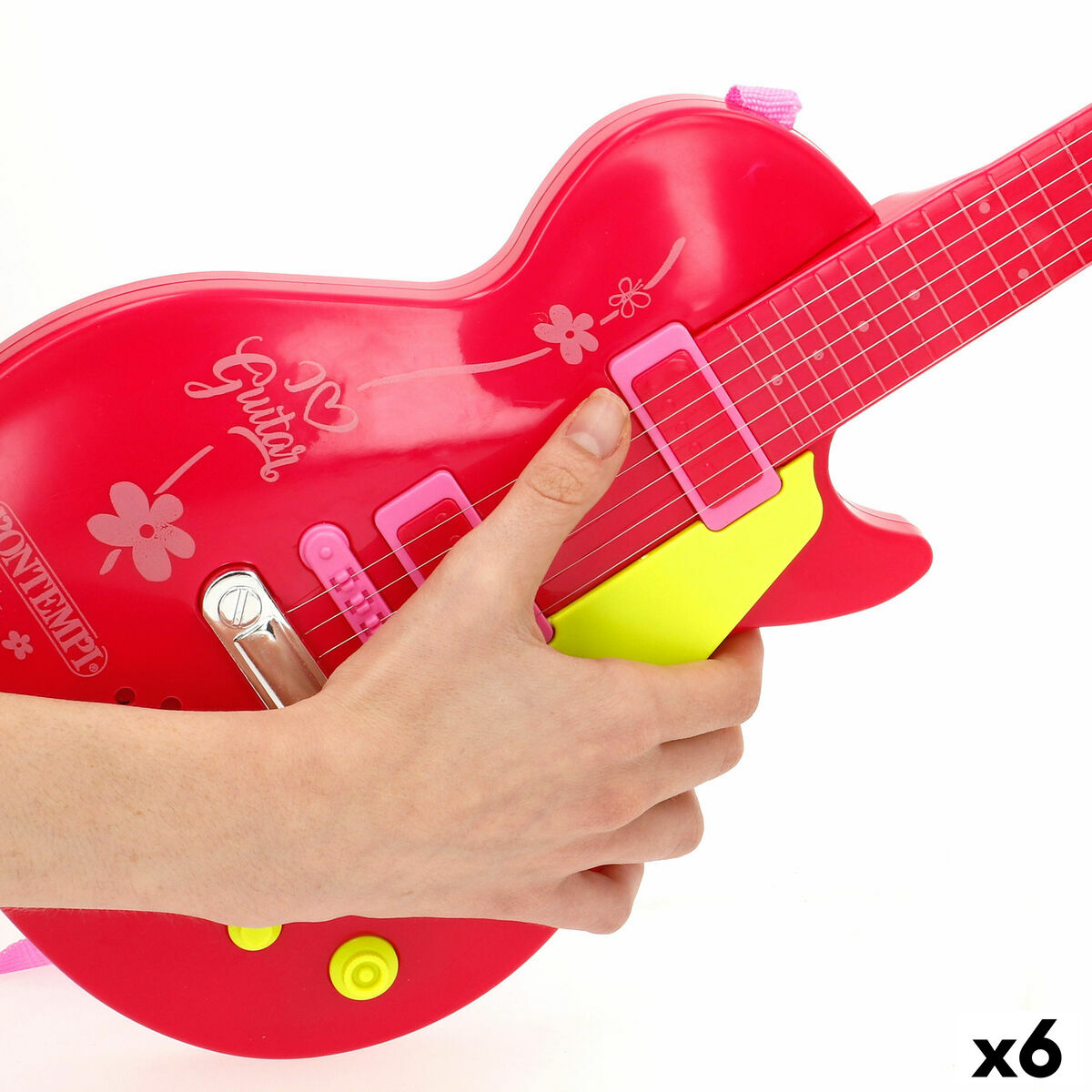 Guitarra Infantil Bontempi 20 x 56 x 4 cm (6 Unidades)