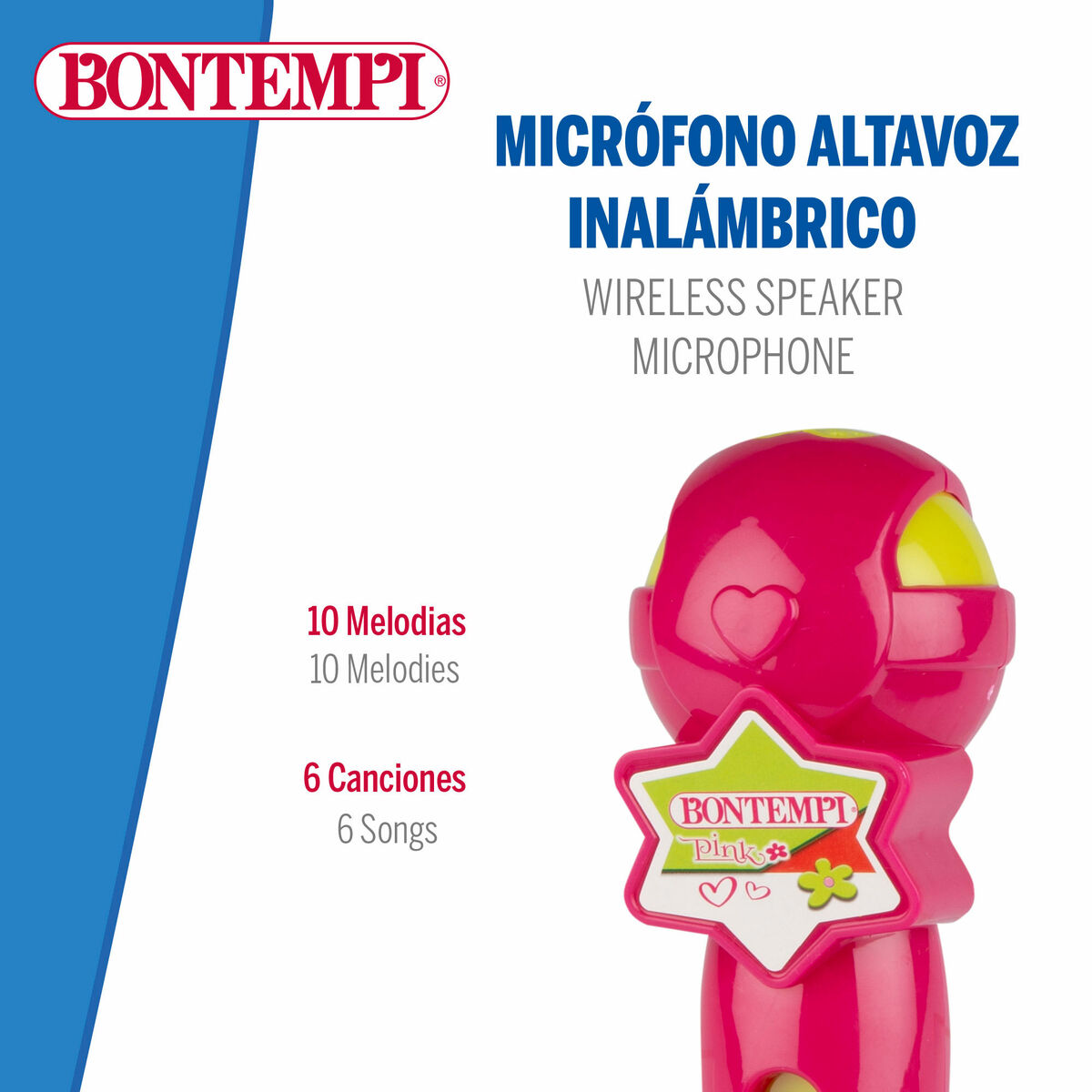 Micrófono de juguete Bontempi