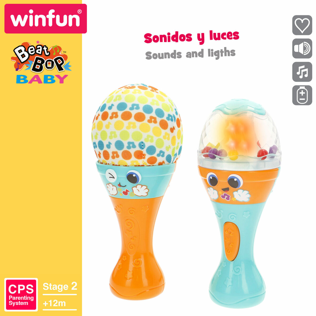 Juguete Musical Winfun 7 x 17 x 7 cm (6 Unidades)