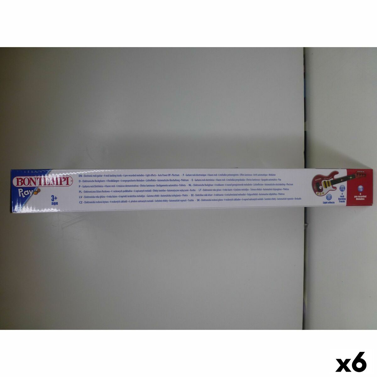 Guitarra Infantil Bontempi 17 x 51 x 5 cm (6 Unidades)