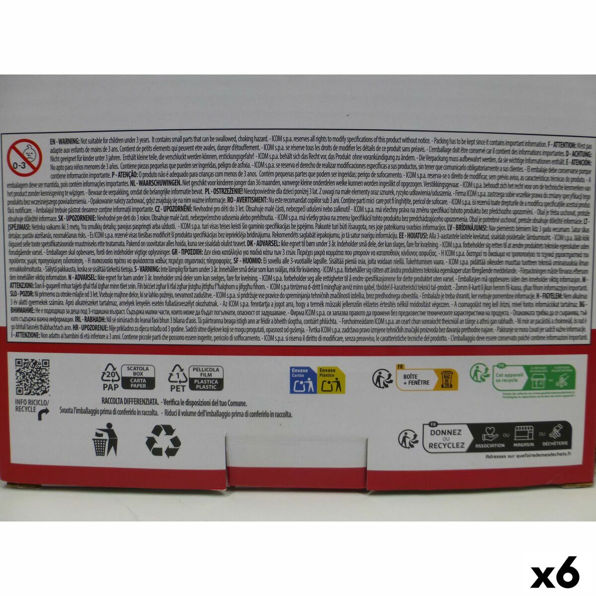 Guitarra Infantil Bontempi 17 x 51 x 5 cm (6 Unidades)