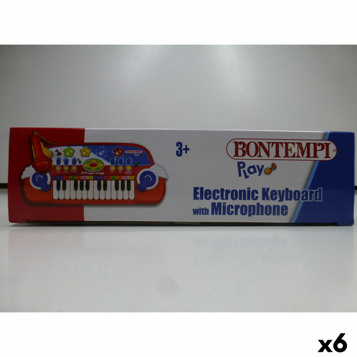 Piano Electrónico Bontempi 38 x 18 x 17 cm (6 Unidades)