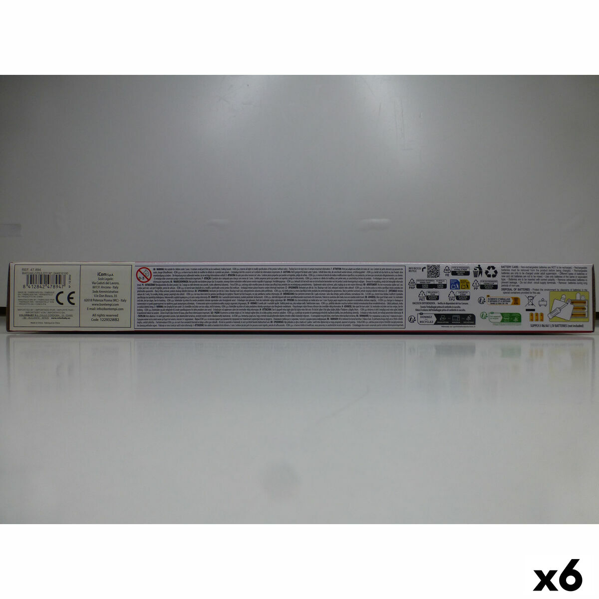 Piano Electrónico Bontempi 38 x 18 x 17 cm (6 Unidades)