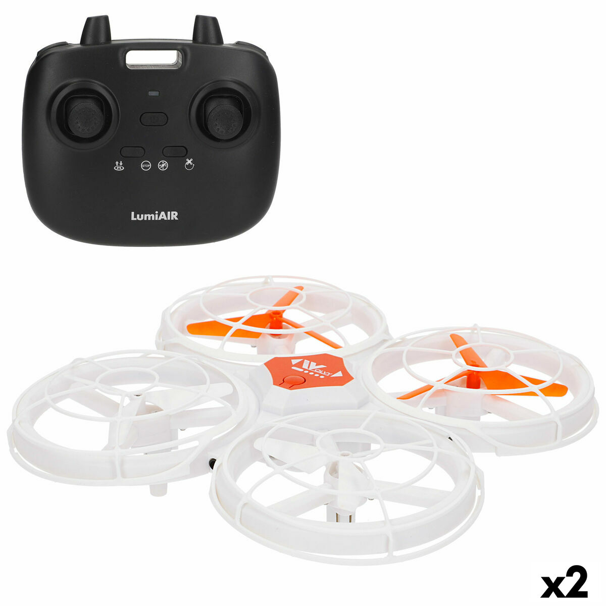 Helicóptero con Radiocontrol Colorbaby (2 Unidades)