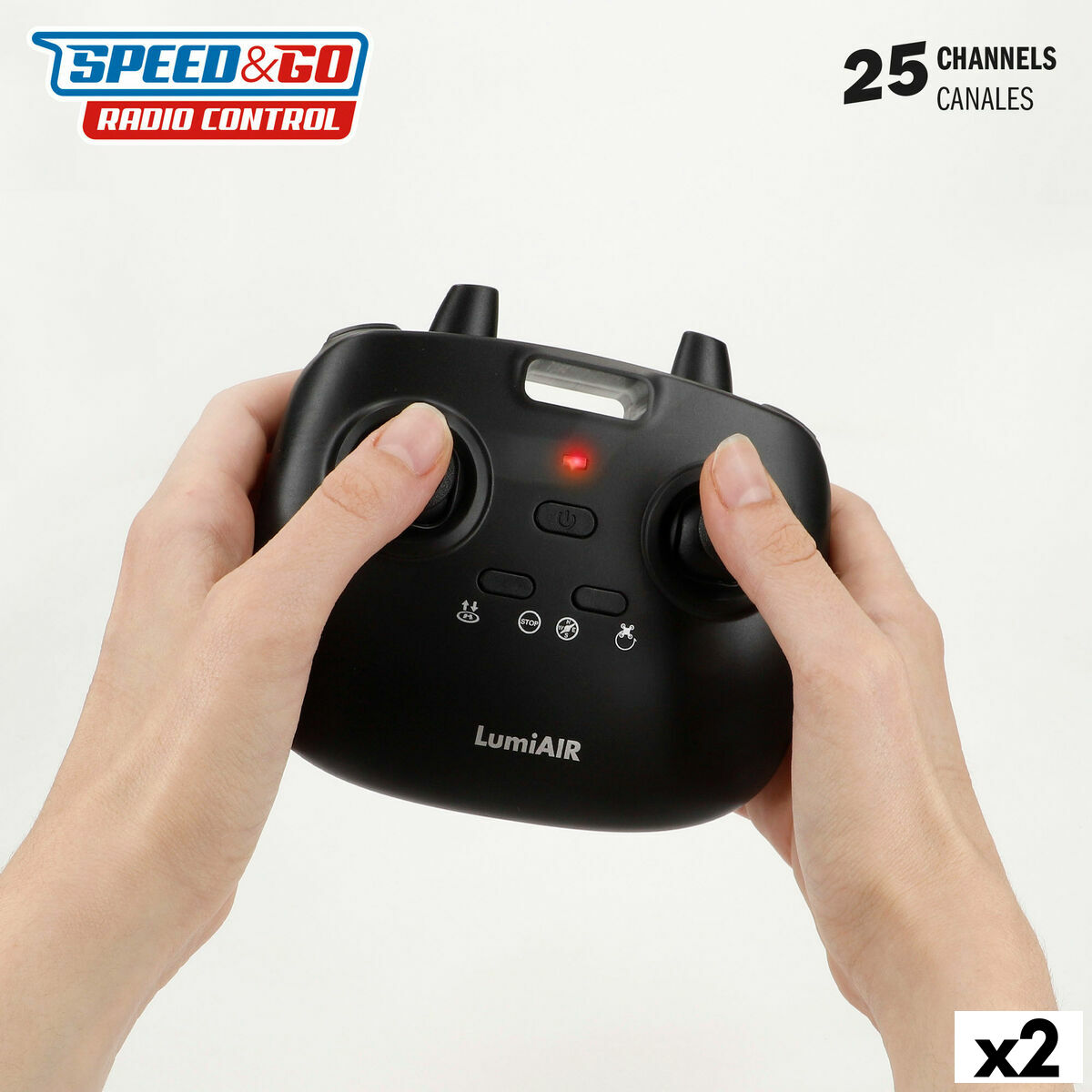 Helicóptero con Radiocontrol Colorbaby (2 Unidades)