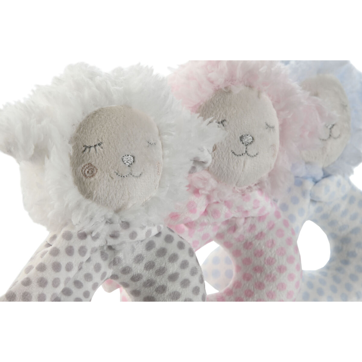 Sonajero Home ESPRIT 12 x 7 x 17 cm (3 Unidades)