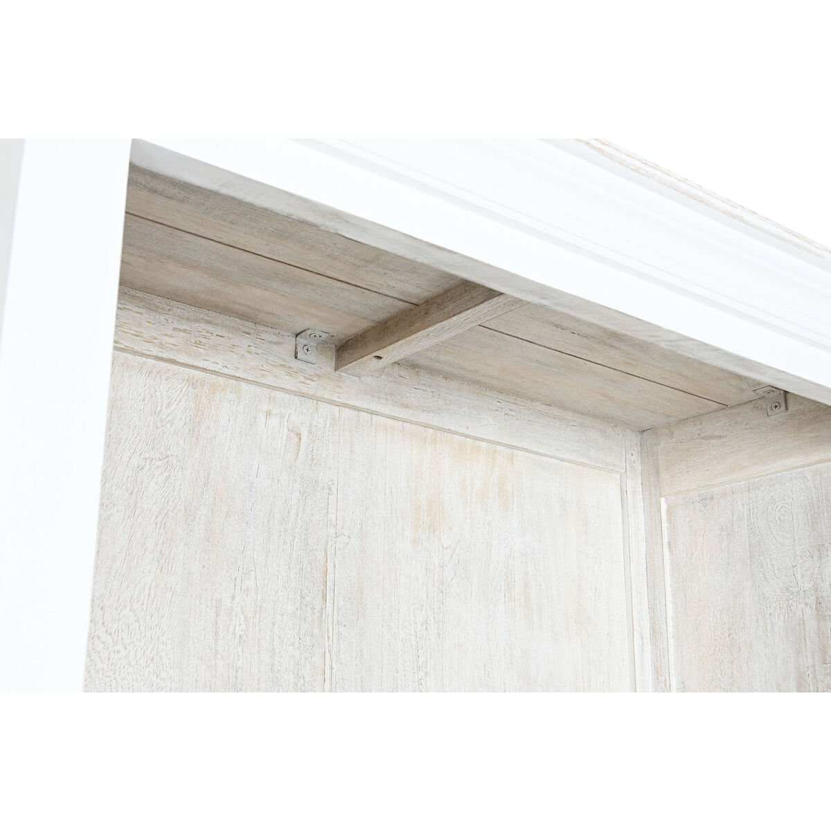 Estantería Home ESPRIT Blanco Madera de mango 90 x 40 x 180 cm