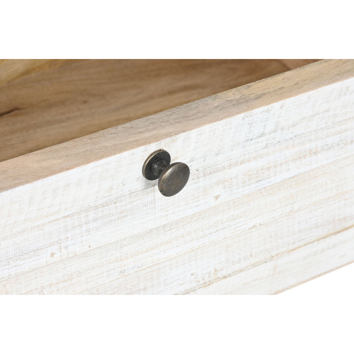 Estantería Home ESPRIT Blanco Madera de mango 90 x 40 x 180 cm