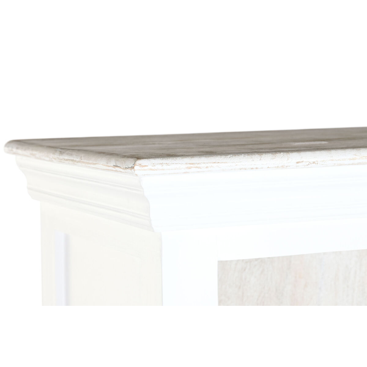 Estantería Home ESPRIT Blanco Madera de mango 90 x 40 x 180 cm