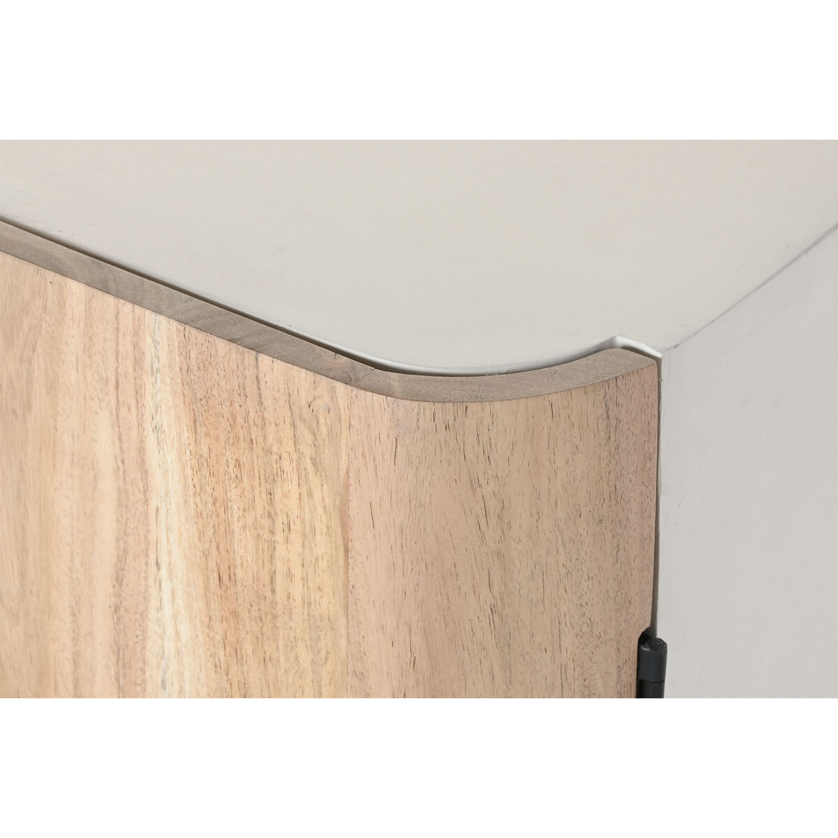 Botellero Home ESPRIT Blanco Natural 85 x 50 x 100 cm