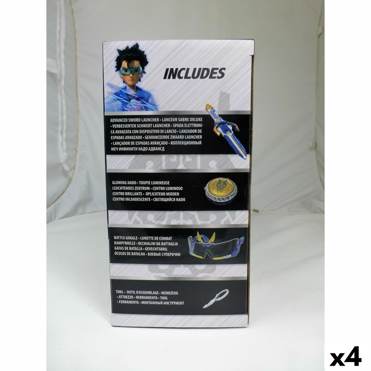 Peonza Infinity Nado (4 Unidades)