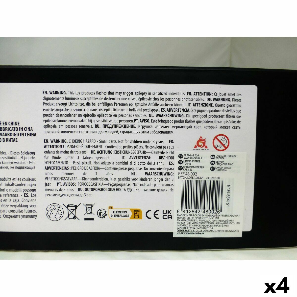 Peonza Infinity Nado (4 Unidades)