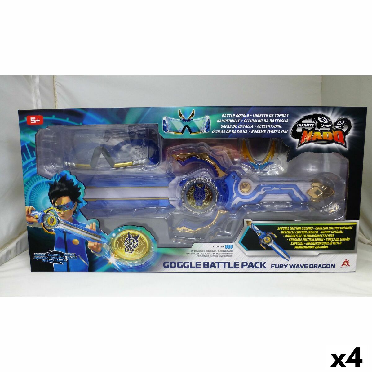 Peonza Infinity Nado (4 Unidades)