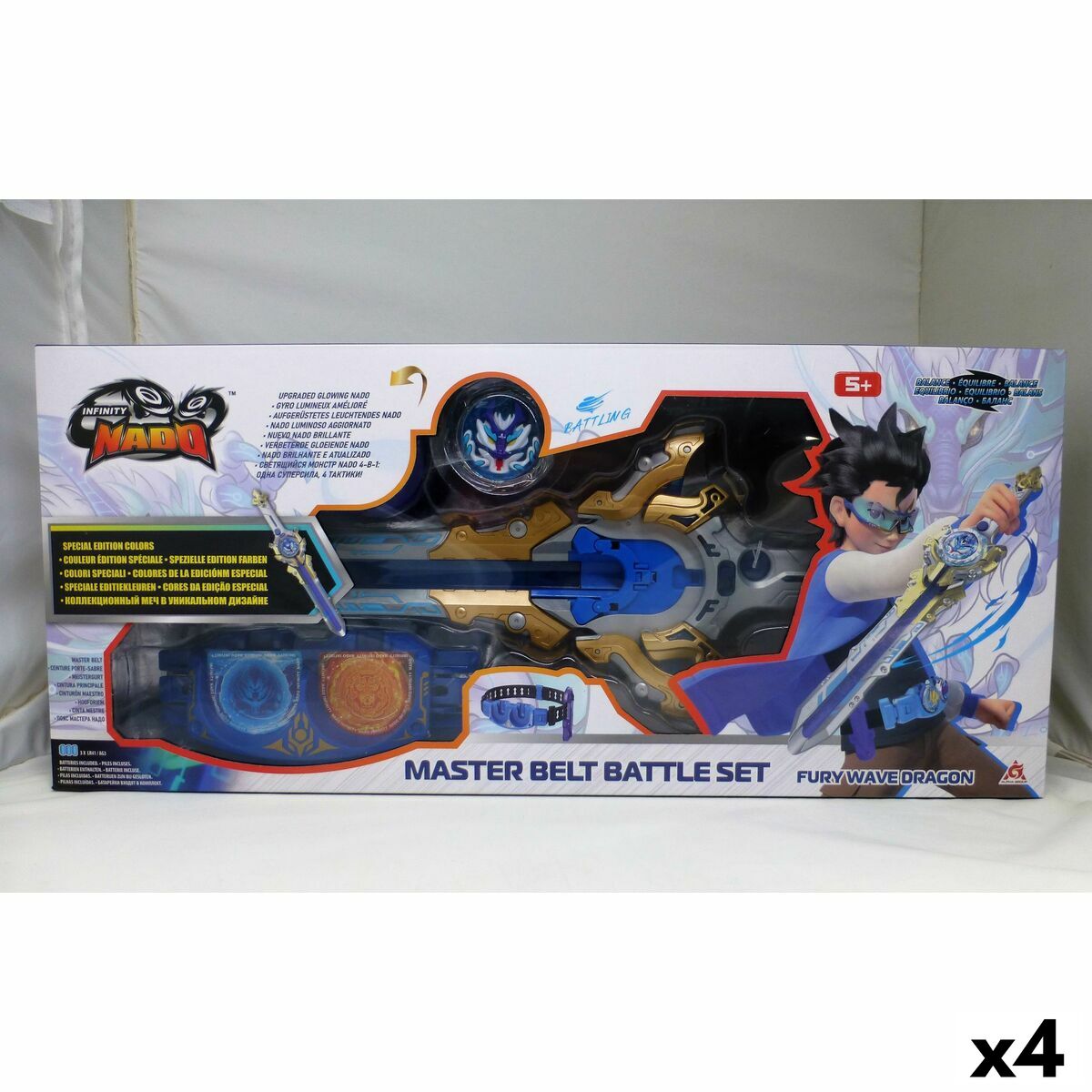 Peonza Infinity Nado (4 Unidades)