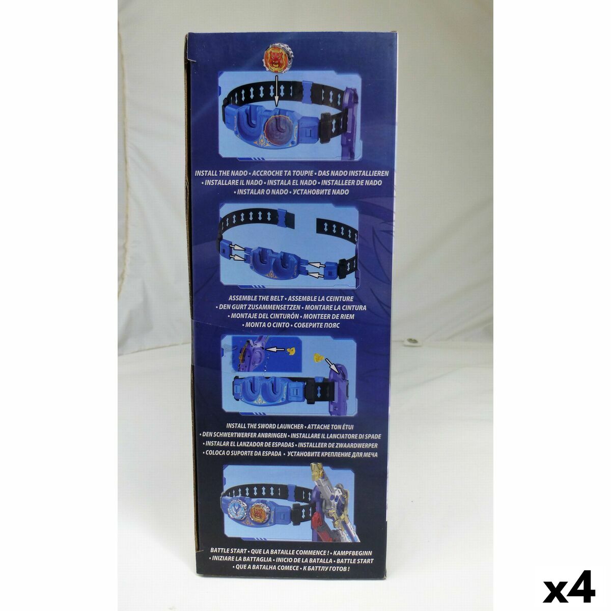 Peonza Infinity Nado (4 Unidades)