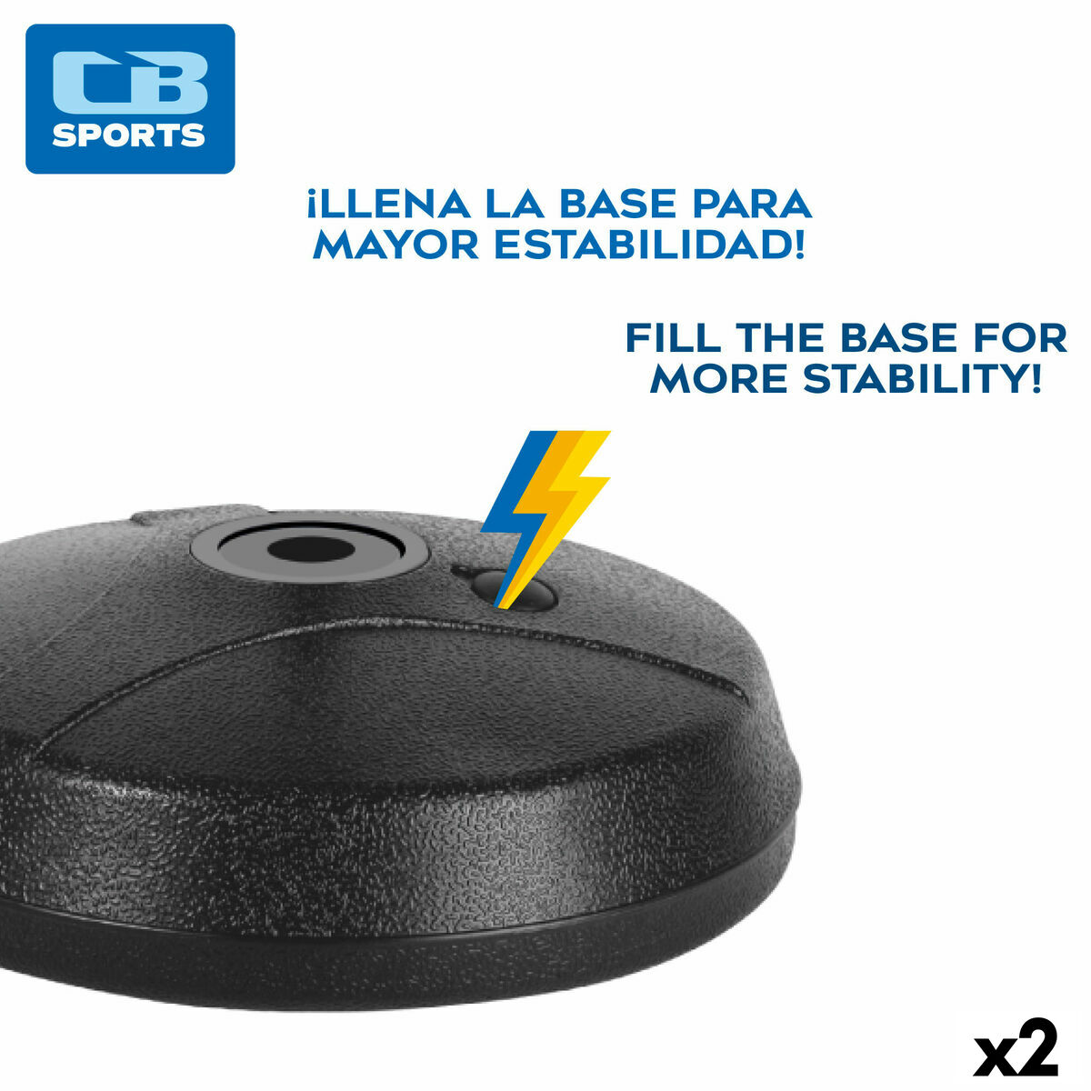 Saco de Boxeo de Pie Hinchable para Niños Colorbaby