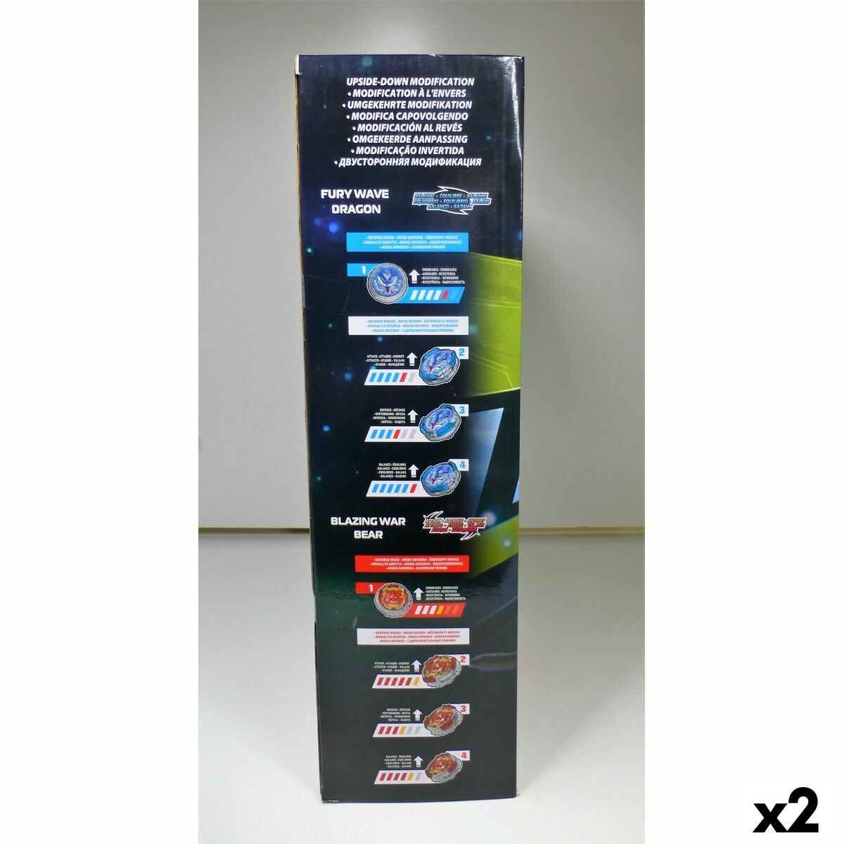 Peonza Infinity Nado (2 Unidades)