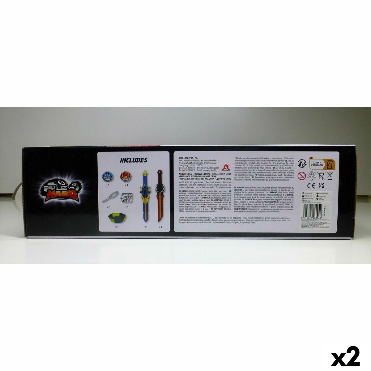 Peonza Infinity Nado (2 Unidades)