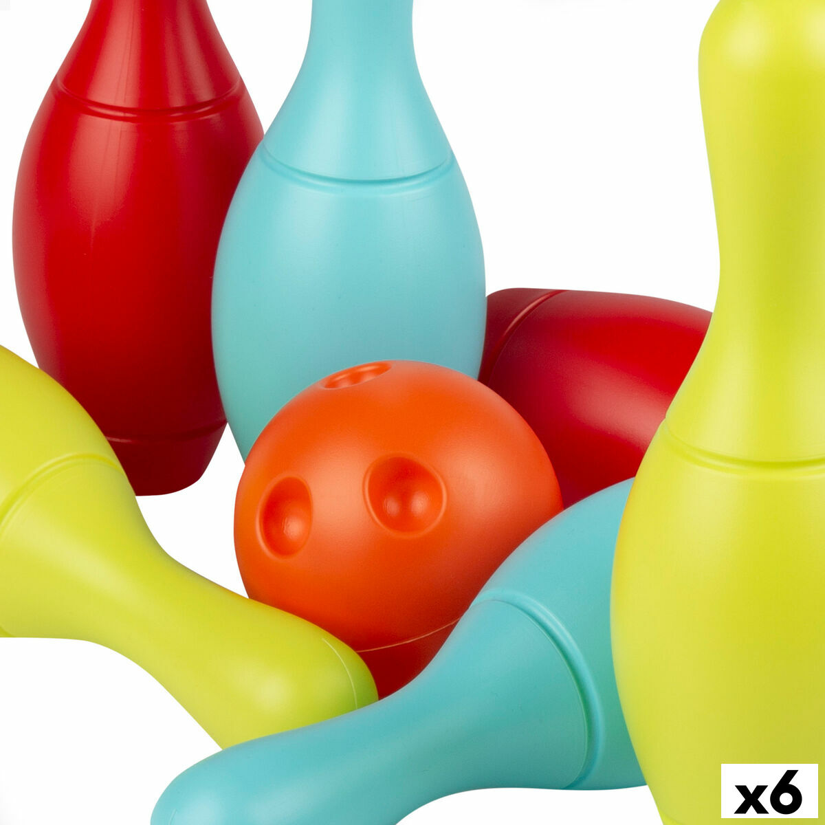 Juego de puntería Colorbaby 8,5 x 27 x 8,5 cm (6 Unidades)