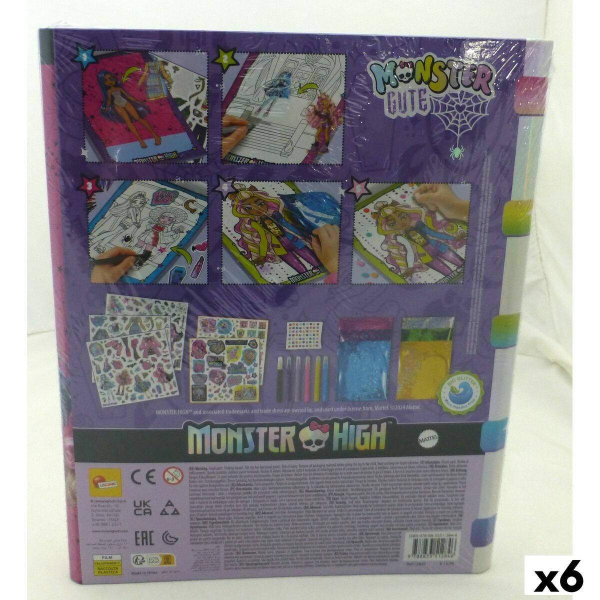 Set de Dibujo Monster High (6 Unidades)