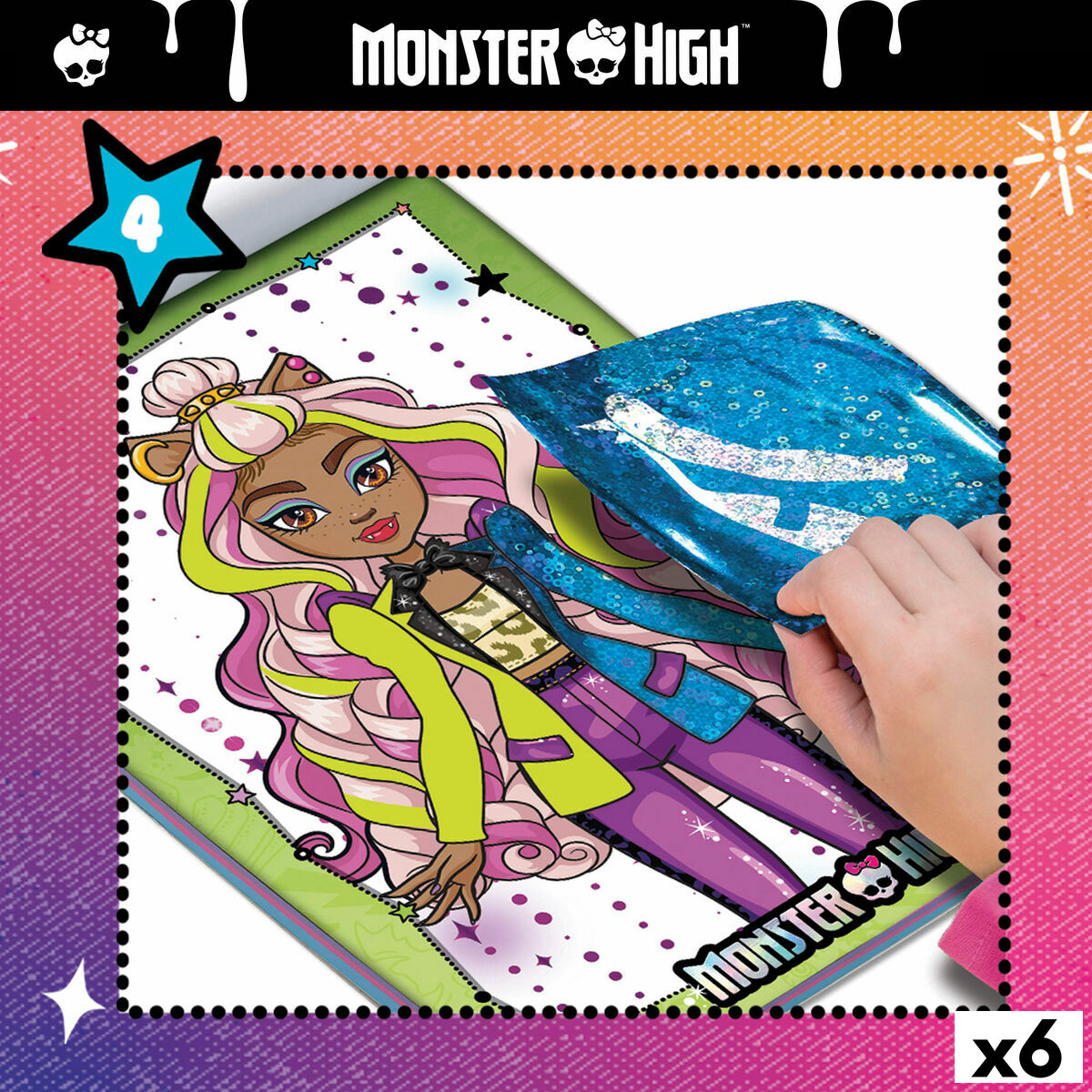 Set de Dibujo Monster High (6 Unidades)